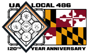 UA Local 486, 120th Anniversary, Baltimore, Maryland, November 16, 2024, Marriott Waterfront Hotel, Plumbers and Steamfitters, formal dinner, live music, dancing, union celebration, sponsorship opportunities, member tickets, community event