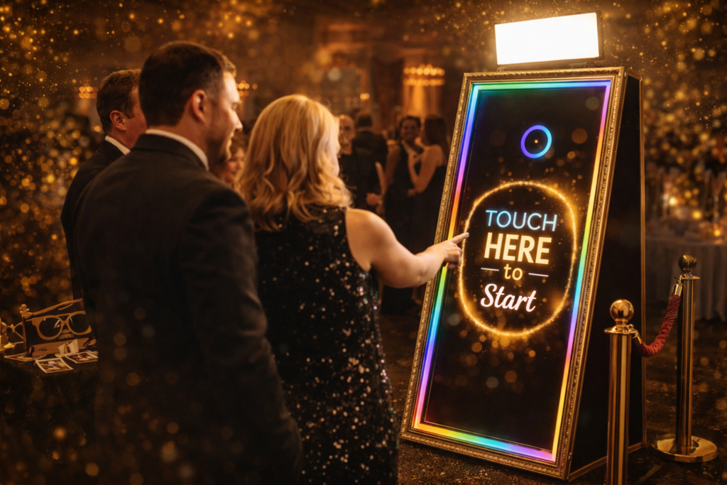 mirror booth, mirror photo booth, magic mirror booth, interactive photo booth, wedding photo booth, open air photo booth, event photo booth, corporate photo booth, party photo booth, luxury photo booth, modern photo booth, touch screen photo booth, digital photo booth, selfie mirror, photo booth rental, wedding photo booth maryland, dc photo booth, virginia photo booth, picture this parties, picture this parties md, snapwall, event entertainment, interactive event experience, wedding entertainment